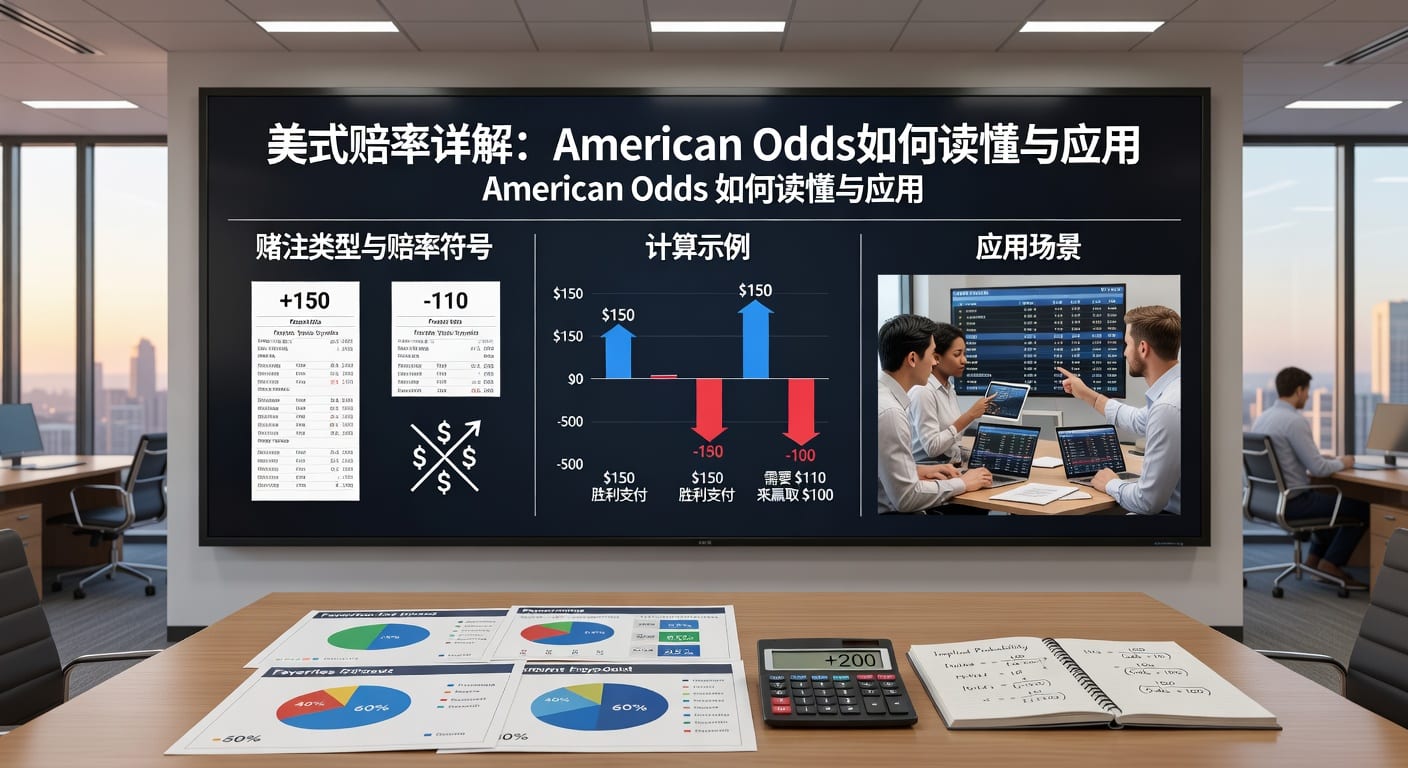 美式赔率 american odds 乐鱼体育官网专业解读
