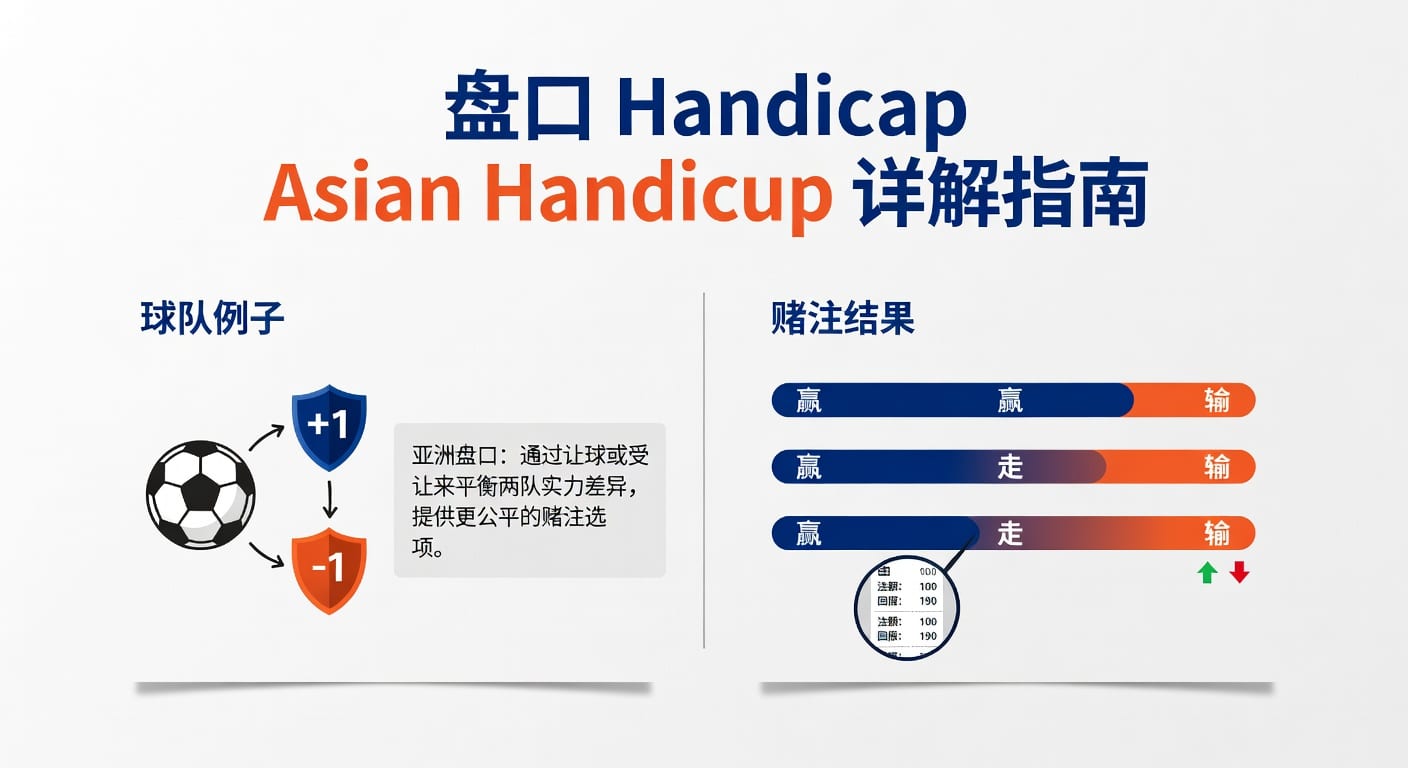盘口 handicap asian handicap 解析 乐鱼体育官网