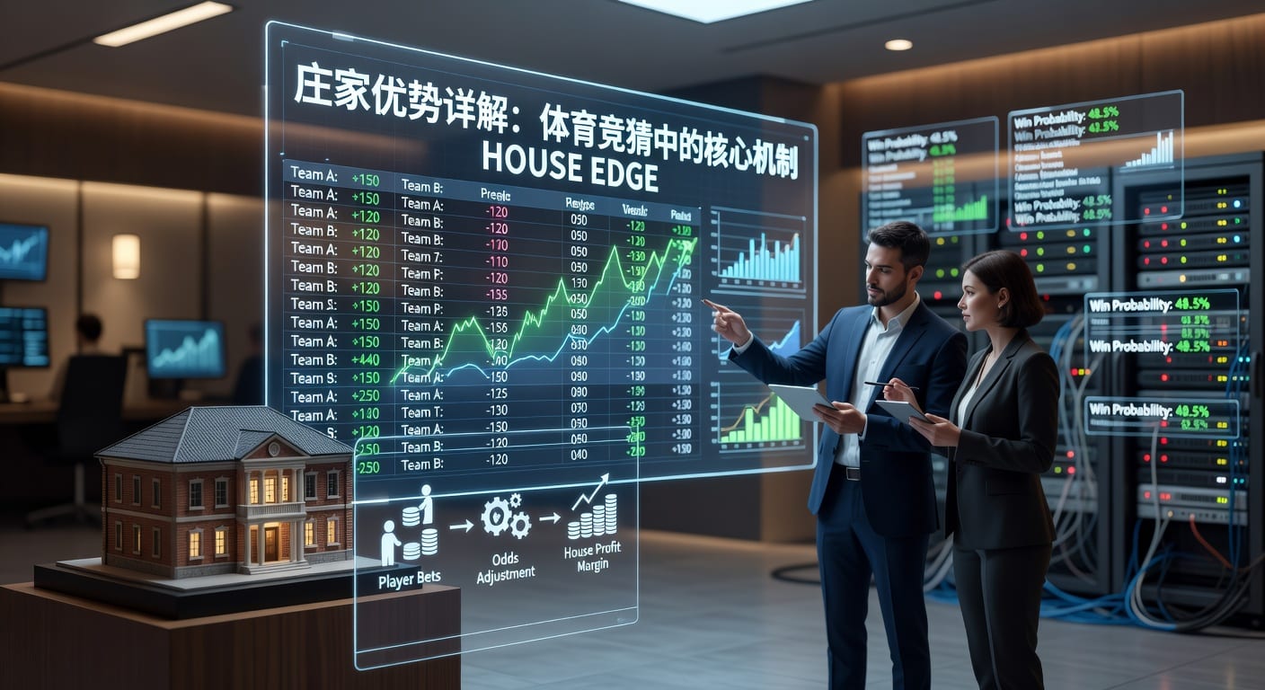 庄家优势 (House Edge) 解析：体育博彩中的数学游戏与策略 | 2026年世界杯投注