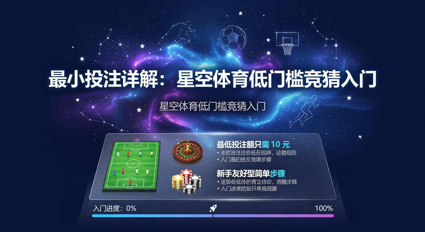 最小投注：体育博彩策略与风险管理指南 2026
