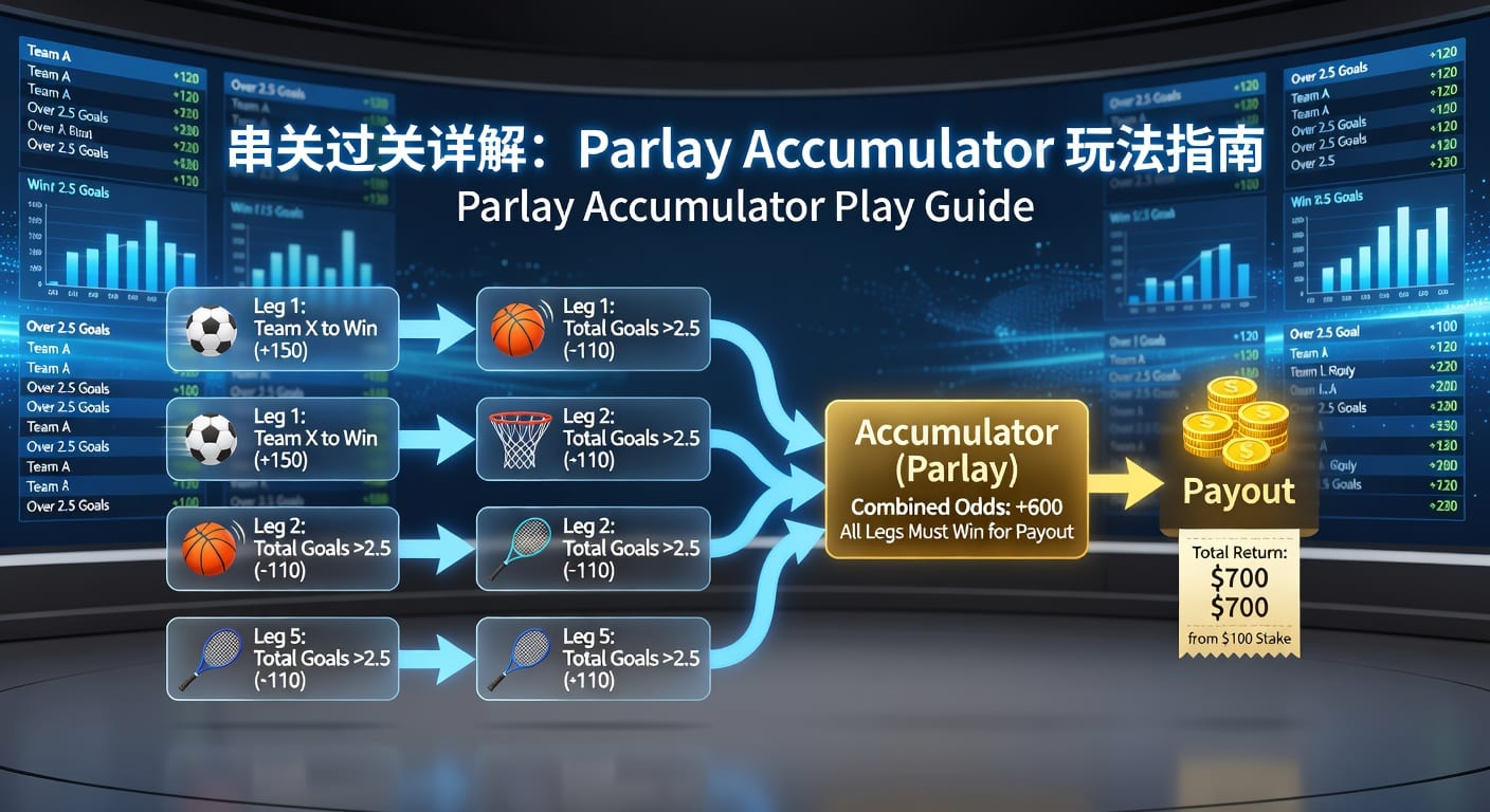 过关 Parlay Accumulator 投注策略与风险控制指南 (2026年)