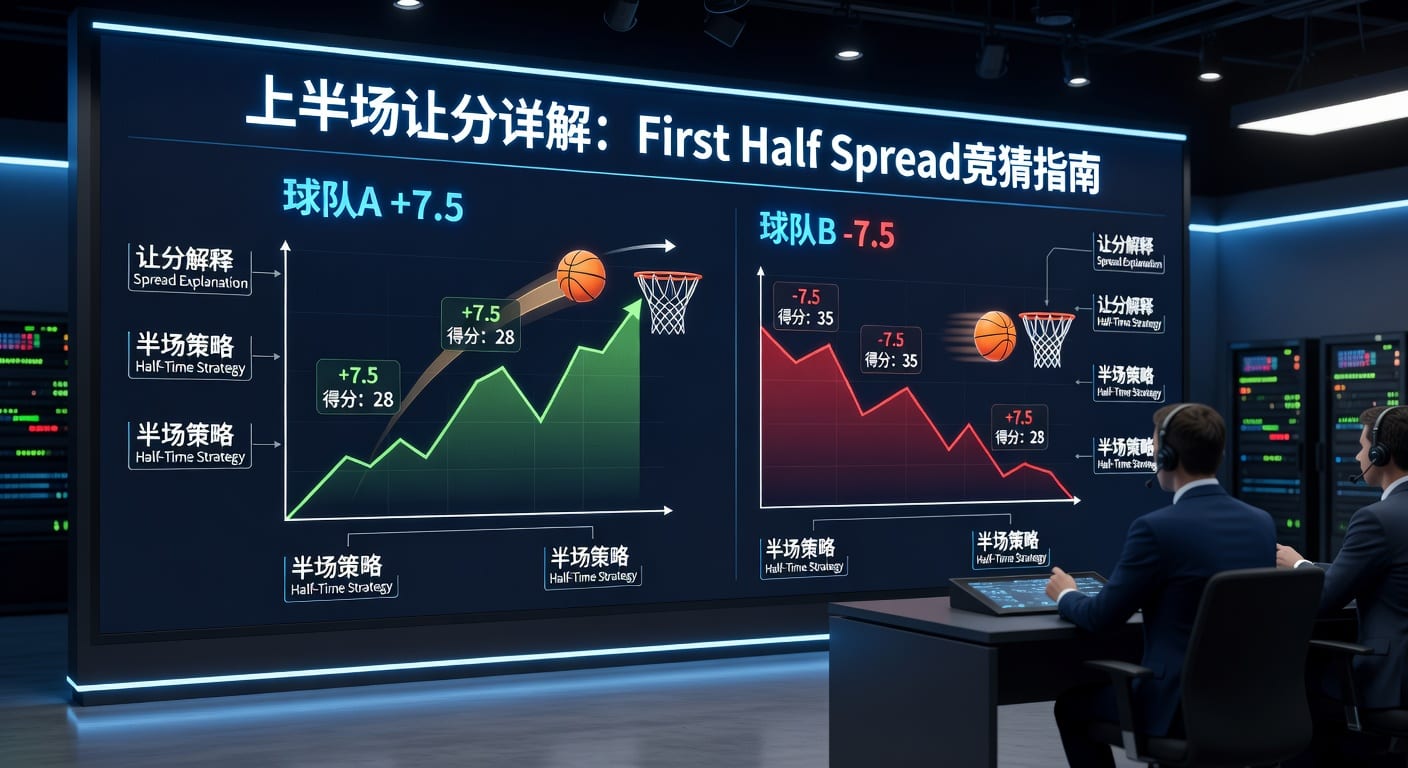 上半场让分 first half spread 赛前判断要点