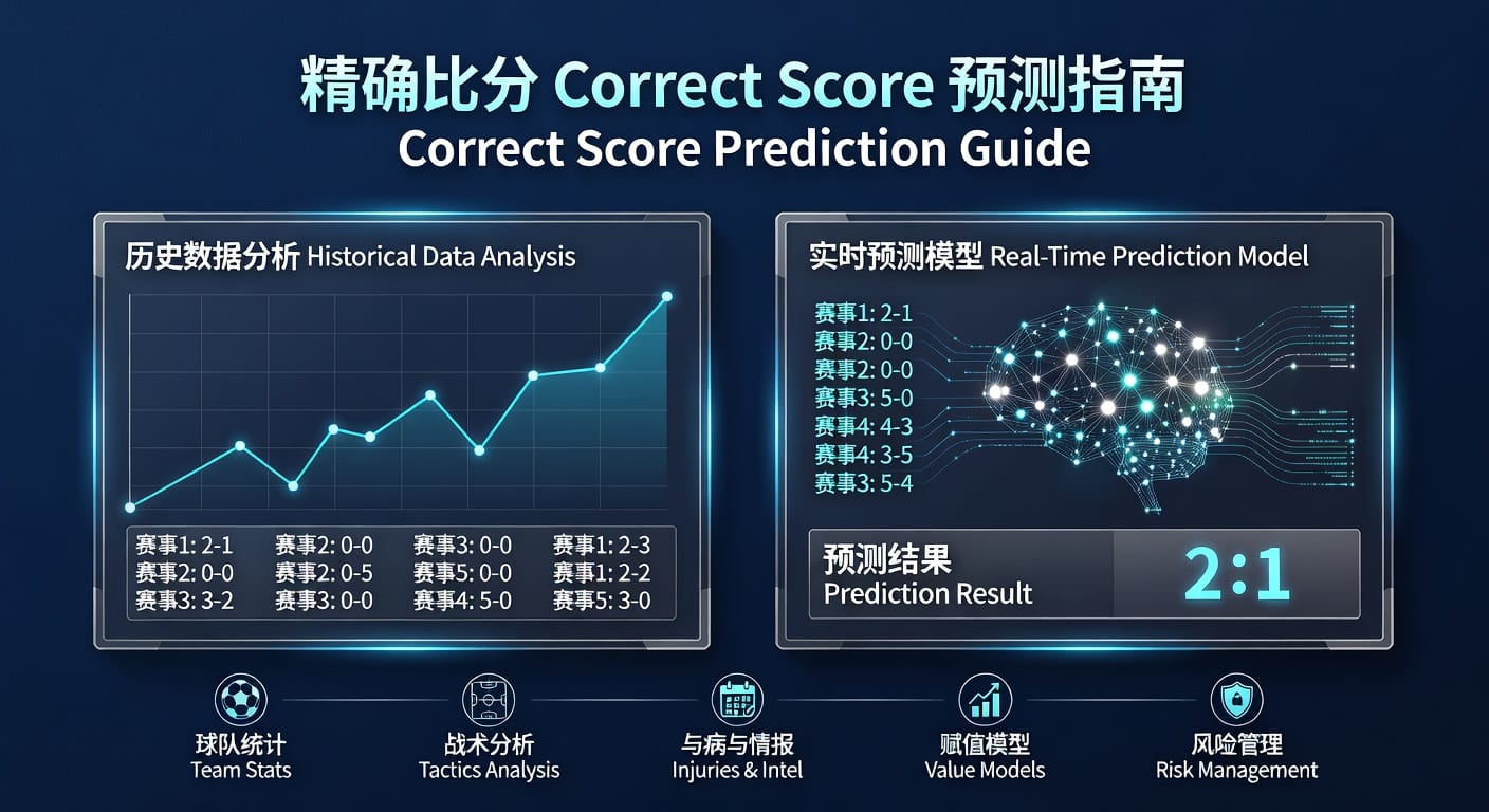 精确比分 correct score：2026年世界杯投注判断要点